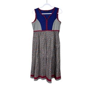 Rangmanch Midi Dress Size Medium Bohemian Cottage Prairie